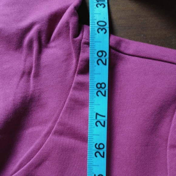 NWOT D&Co French Terry Tunic w/Hood - Picture 4 of 8